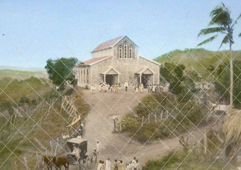 ‘Church Pon De Hill’ – Jamaica c.1900
